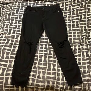 Maurice’s High Rise Ripped Skinny Jeans